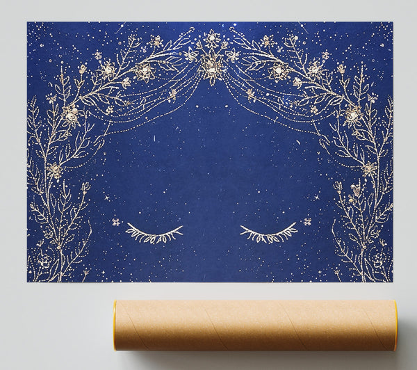 Midnight Golden Dream Poster