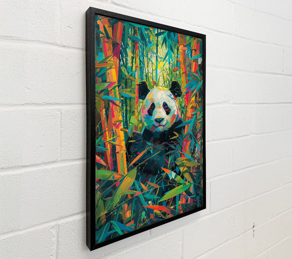 Orange Panda In Green