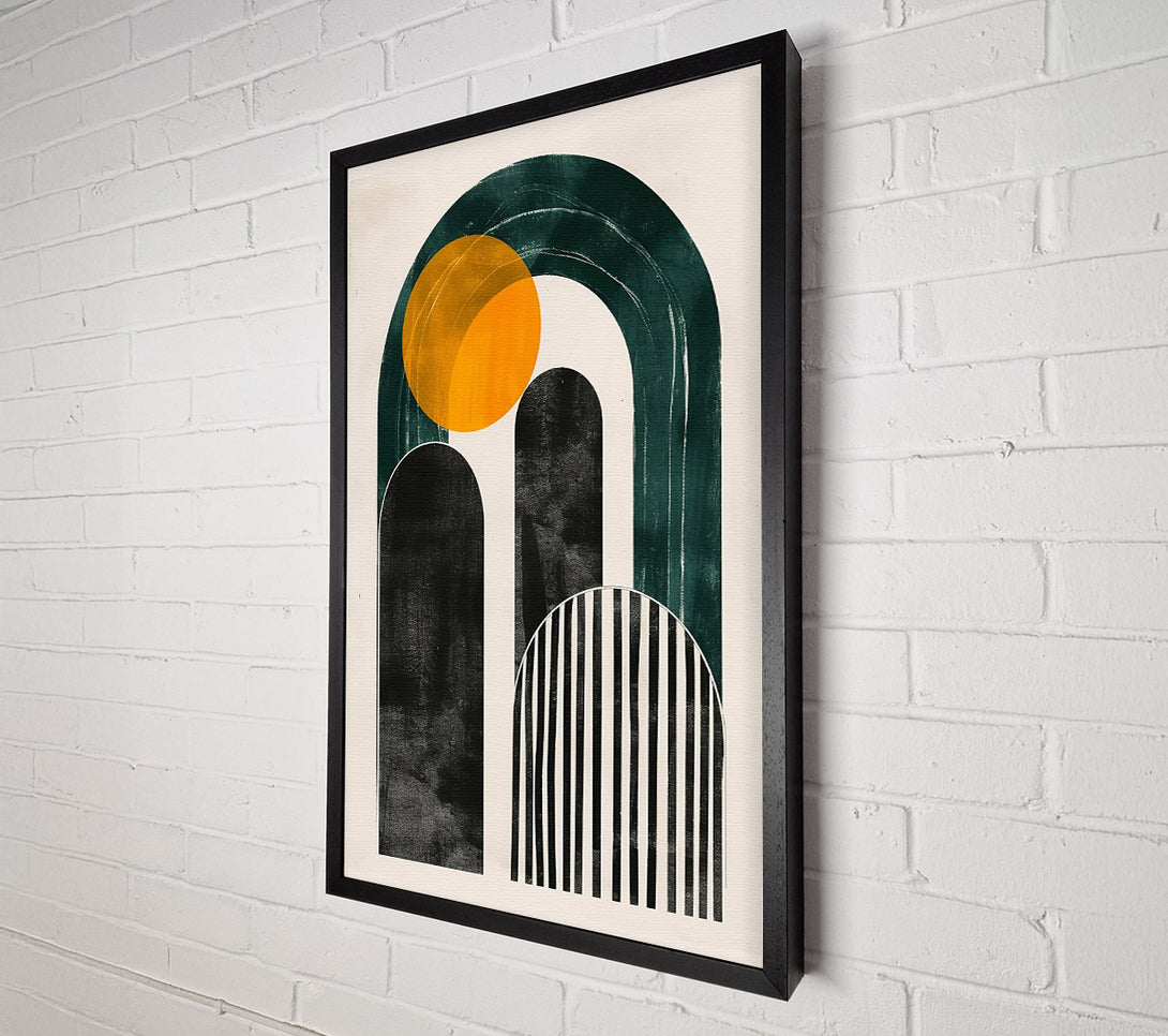  A Canvas Print of Emerald Archway Dream Canvas Wall Art