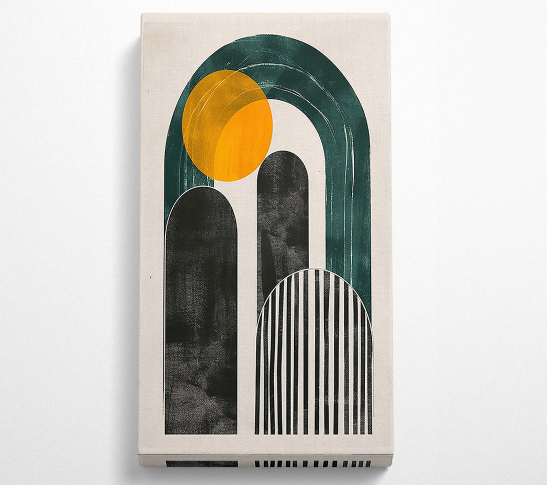  A Canvas Print of Emerald Archway Dream Canvas Wall Art