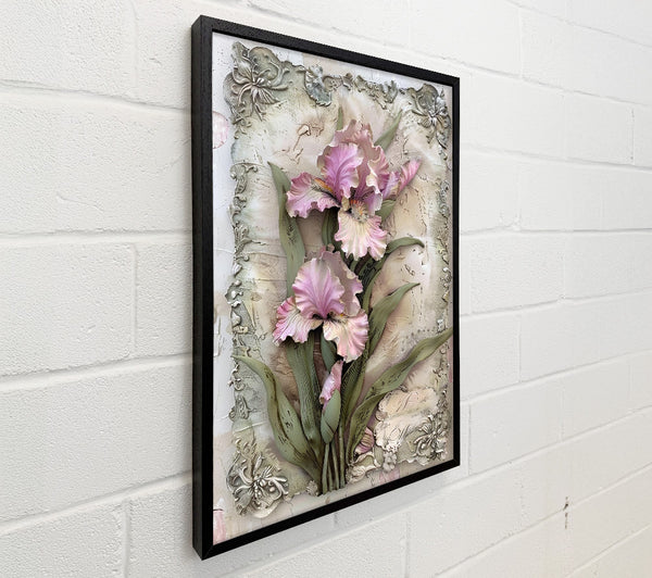 Powdered Pink Irises