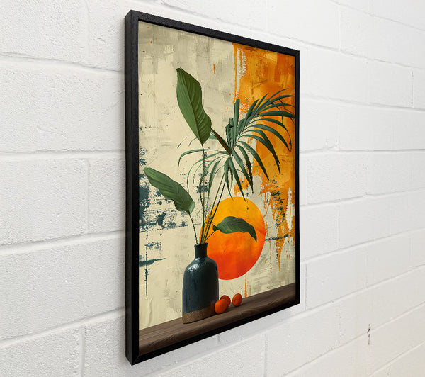 Orange And Green Still Life
