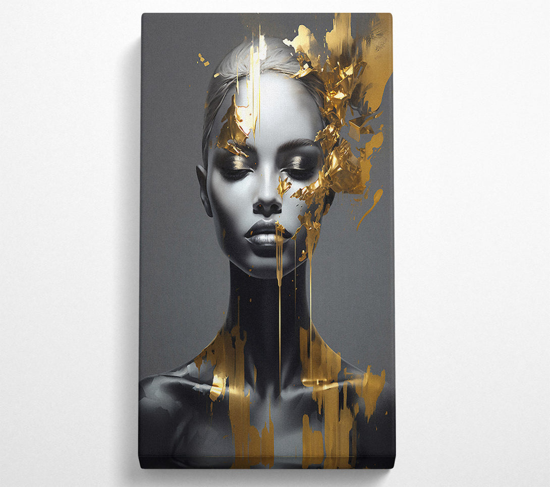  A Canvas Print of Gold Lake Lady Canvas Print