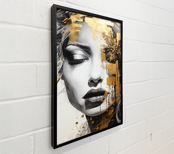 Gold On Face