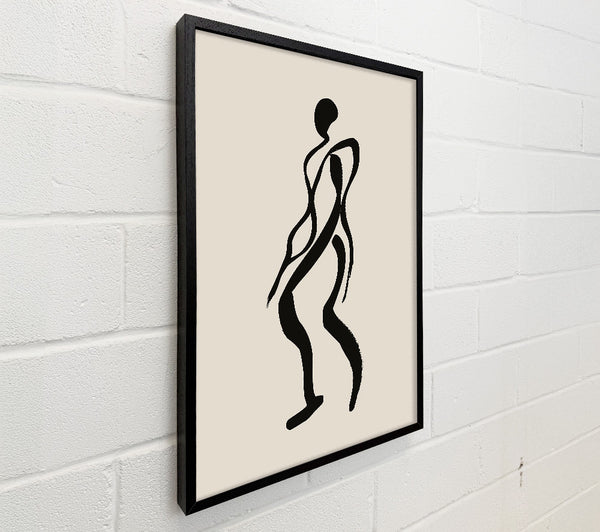 Black Ink Figure