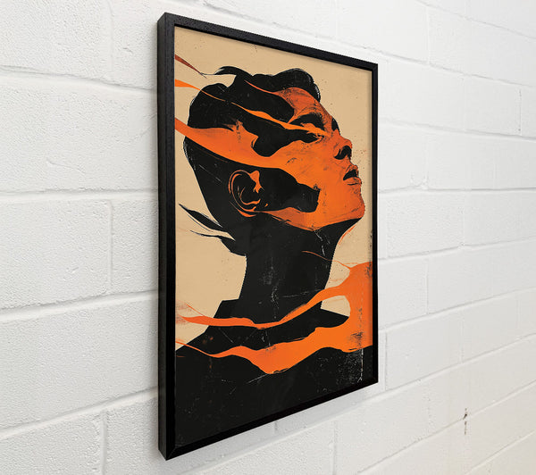 Burnt Orange Embrace