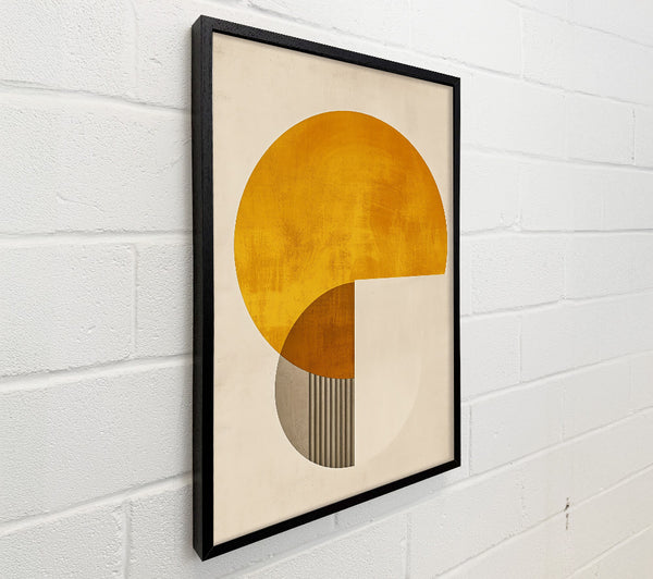 Golden Geometric Shapes