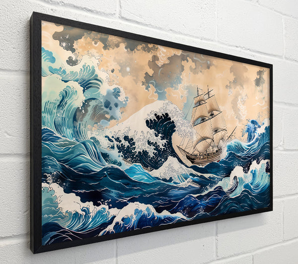 Azure Wave'S Embrace