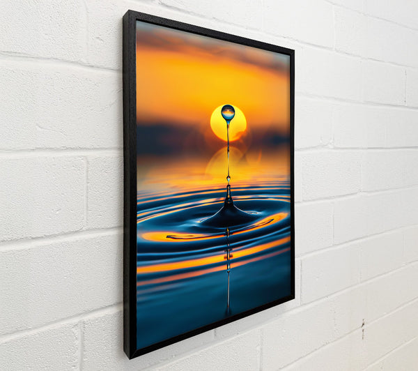 Orange Sunset Drop