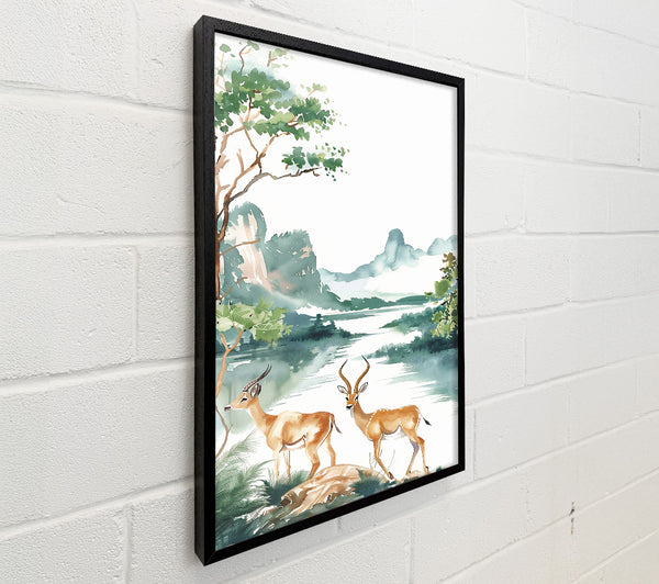 Green Water Gazelle