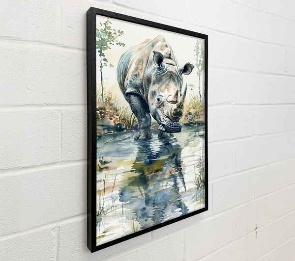 Blue Rhino Reflection