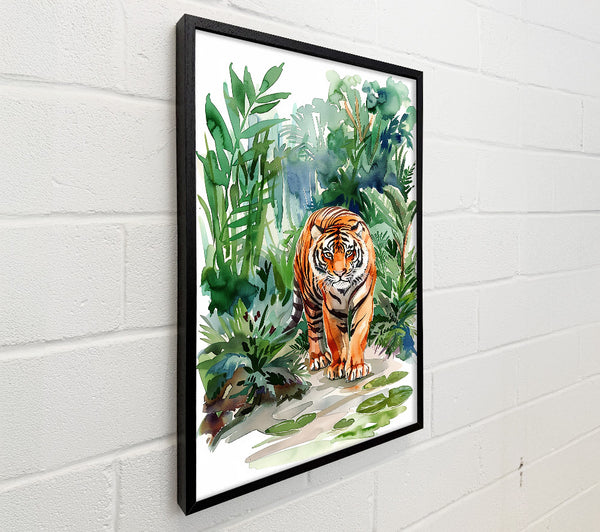 Orange Tiger Ambush