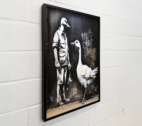 Goose Man Graffiti