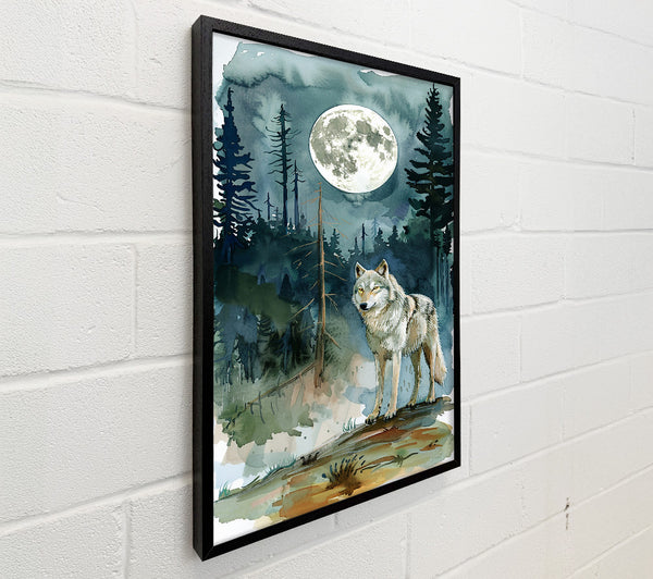 Blue Moon Wolf