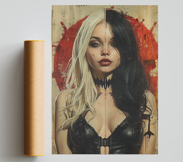 Goth Girl Giclee Print