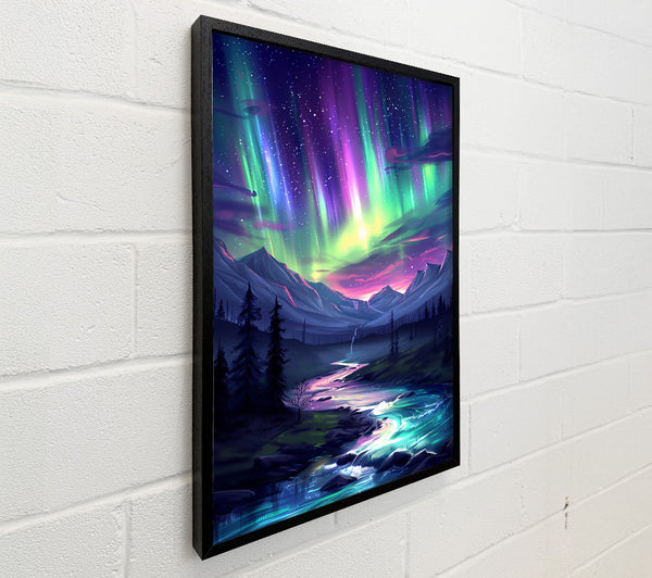 Green Aurora'S Embrace