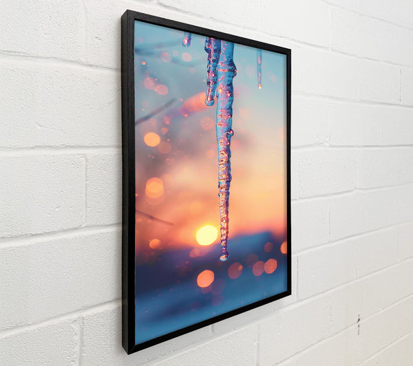 Blue Sunset Icicle