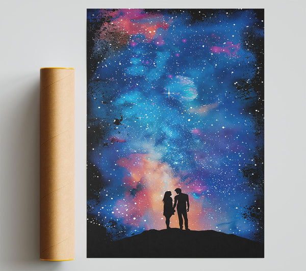 Blue Sky Lovers Poster