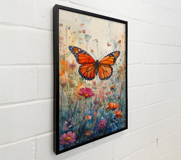 Orange Butterfly Dreamscape