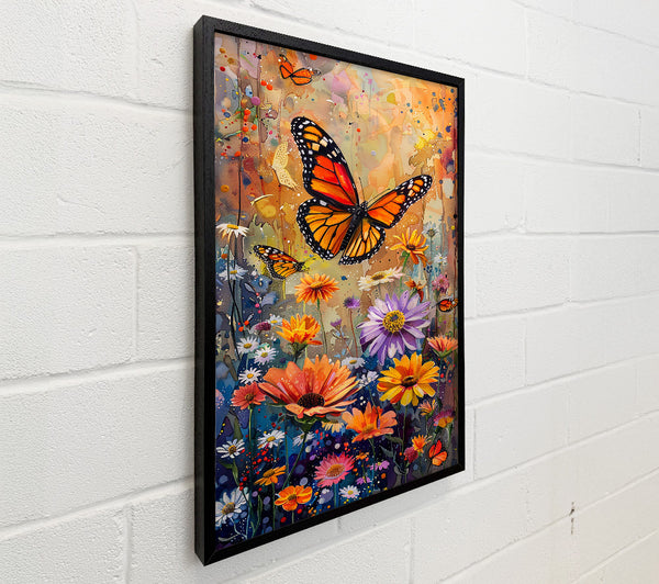 Orange Butterfly Garden