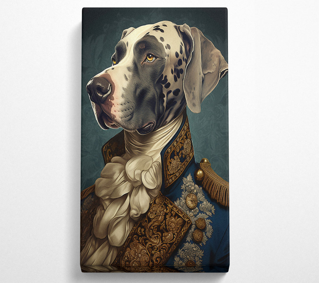  A Canvas Print of Great Dane Renaissance Canvas Print