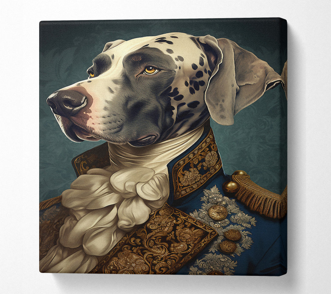  A Canvas Print of Great Dane Renaissance Canvas Print