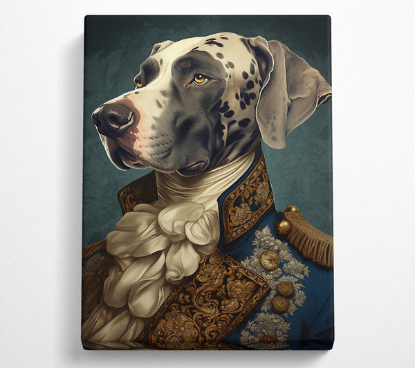  A Canvas Print of Great Dane Renaissance Canvas Print