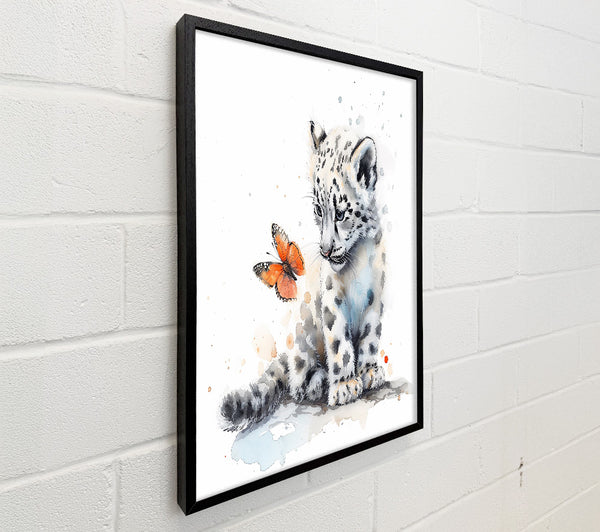 Orange Snow Leopard Dream