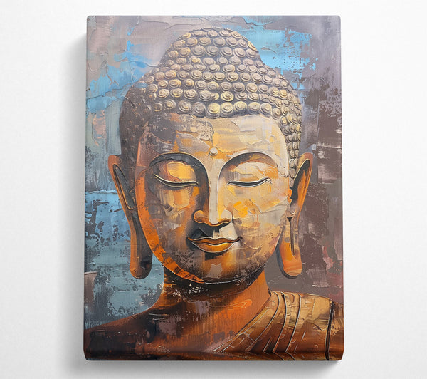  A Canvas Print of Golden Serenity Canvas Wall Art