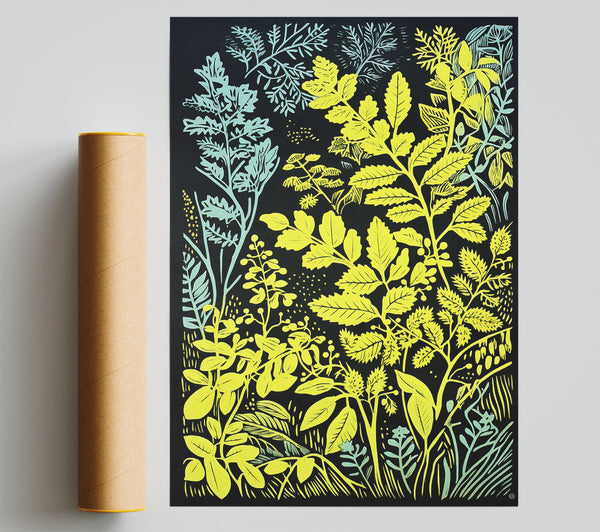 Greens Forest Print