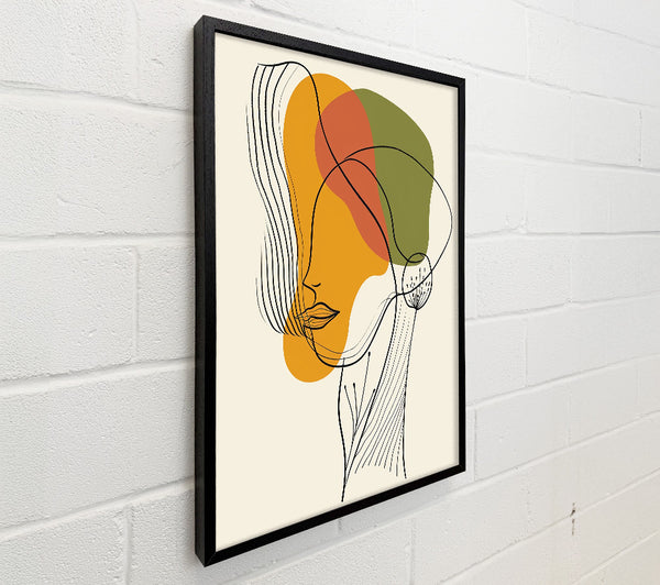 Golden Abstract Profile