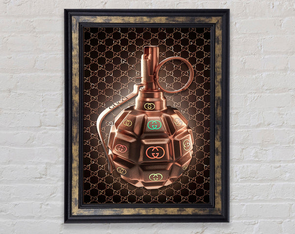 Grenade Fashion Framed Print
