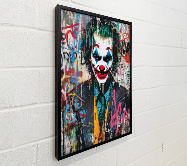 Pink Graffiti Joker