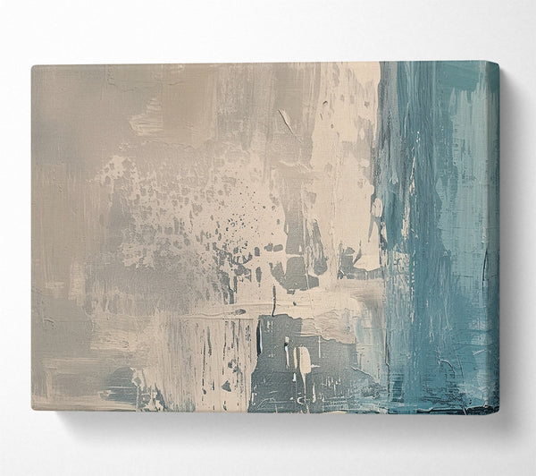  A Canvas Print of Greys To Blue Canvas Art