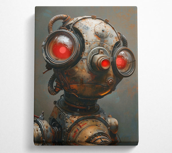  A Canvas Print of Rusty Red Sentinel Canvas Wall Art