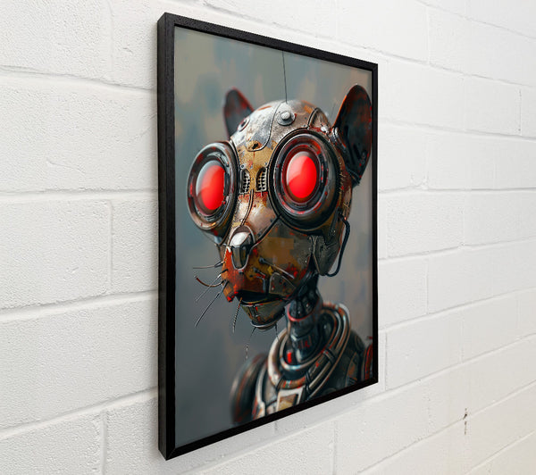 Red-Eyed Rusty Feline