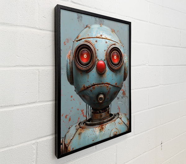 The Rusty Blue Robot