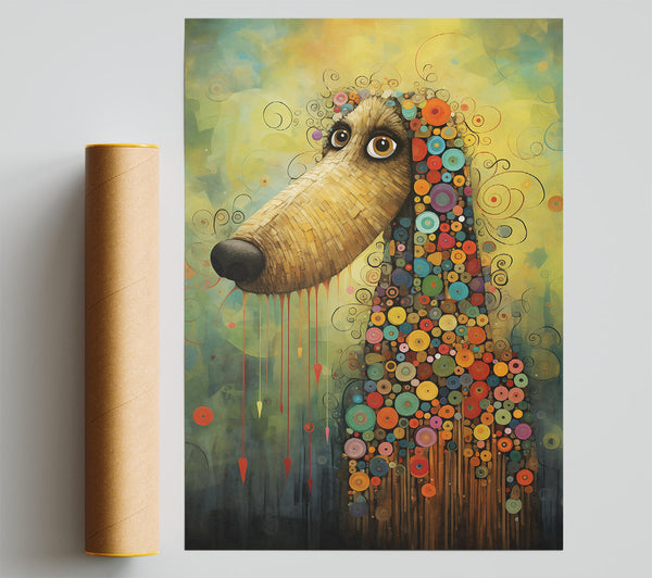 Yellow Dog'S Tears Giclee Print