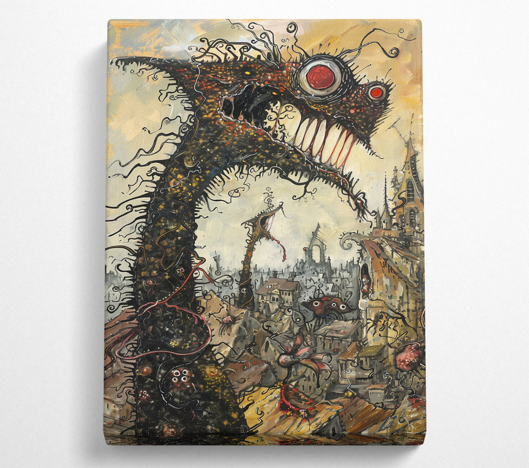  A Canvas Print of Loading... Canvas Print