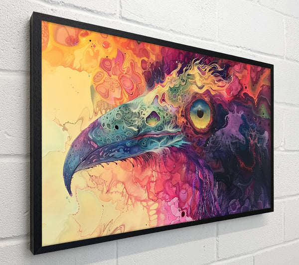 Purple Bird Of Prey