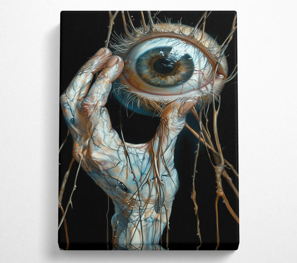  A Canvas Print of Blue Eye'S Embrace Canvas Art