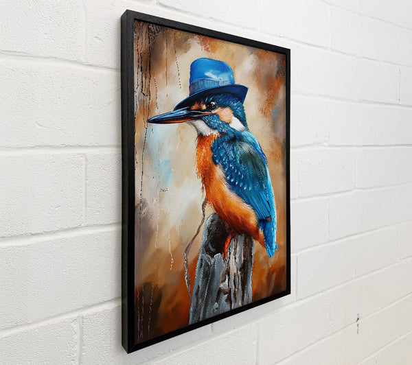 Bluebird In A Hat