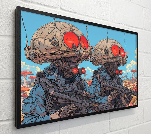 Red Eyes On Patrol