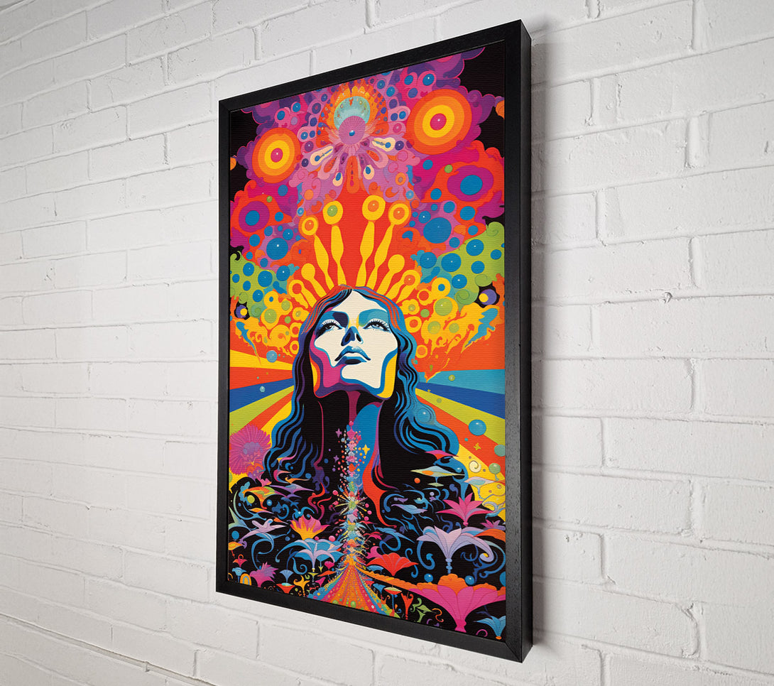  A Canvas Print of Groovy Girl Canvas Art