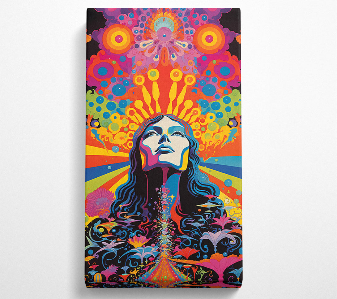  A Canvas Print of Groovy Girl Canvas Art