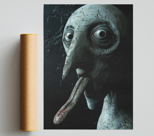Pale Tongue Of Dread Print