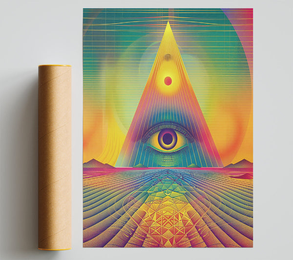 Golden Eye Of Truth Poster