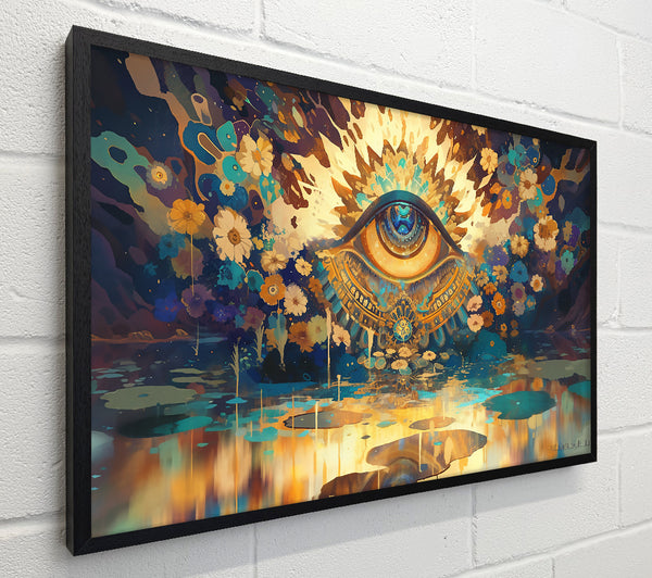 Golden Eye Reflection