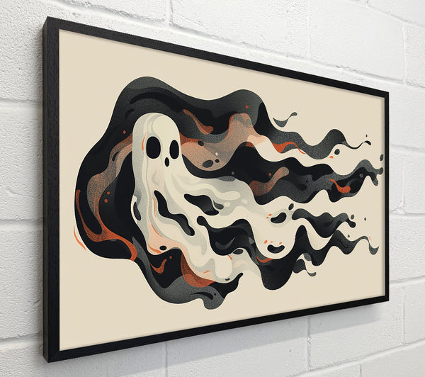 Black And White Ghostly Flow
