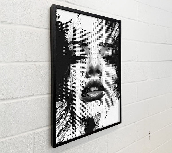Halftone Lady